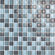 Epoch Architectural Surfaces Color Blends Gris 1" x 1" Glossy Glass Mosaic in Gray