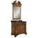 Kaco International Dorchester 36" Vanity in Brown Cherry with Granite Top
