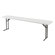 National Public Seating 8' Rectangular Narrow  Folding Table