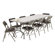 National Public Seating 8' Rectangular Folding Table