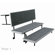 National Public Seating Three-Level Trans-Port Choral Risers