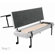 National Public Seating Three-Level Trans-Port Choral Risers
