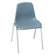 National Public Seating Poly Shell Chair with Optional Tablet Arm