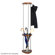 Safco Products Company Mode Wood Costumer With Umbrella Rack