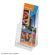 Safco Products Company Acrylic Single Pocket Pamphlet Display (Qty 6)
