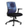 Safco Products Company Mid Back Chair with Fixed Arms