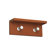 Safco Products Company Contempo 2 Hook Wood Wall Rack