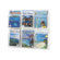 Safco Products Company Reveal Clear Literature Displays, 6 Compartments