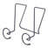 Safco Products Company PanelMate Coat Hook (Set of 6)