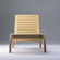 Skagerak Denmark Teak Bark Chaise Lounge