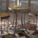 Riverside Furniture Harmony 3 Piece Pub Table and Barstool Set