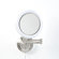 Zadro Dimmable Sunlight Wall Mirror in Satin Nickel