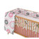 DwellStudio Floral Dot Pale Fitted Crib Sheet in Rose
