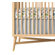DwellStudio Solid Crib Skirt in Blue