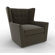 DwellStudio Myles Glider in Dorosuede