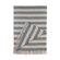 DwellStudio Draper Stripe Chinois Blue Throw
