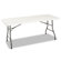 Cosco Home and Office Blow Molded Folding Table, 30w x 72d x 29-1/4, White