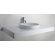 LaToscana Planet 85 Above Counter or Wall Mount Bathroom Sink with Towel Rod