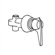Symmons Levertrol Volume Control Lever Diverter