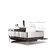 simplehuman Steel Frame Dish Rack with Wine Glass Holder in Grey