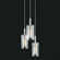 Sonneman Zylinder Contemporary 3 Light Foyer Pendant