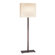 Sonneman Mitra Two Light Floor Lamp in Black Brass