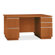 Bush Industries Milano 2 Double Ped Desk with Bookcase Hutch