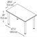 Bush Industries Aspen -  Rectangle Training Table