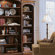 Hooker Furniture Brookhaven Right Hand Bookcase in Medium Clear Cherry