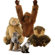 Hansa Toys Monkey Stuffed Animal Collection III