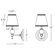 Robert Abbey Muses Calliope Wall Sconce in Lead Crystal