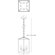 Robert Abbey Millbrook 4 Light Hanging Lantern