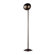 Robert Abbey Winston Torchiere Floor Lamp  with Articulating Shade in Dark Natural Brass