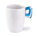 Omada Square Coffee Porcelain Mug (Set of 4)