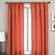 Softline Home Fashions Bella Kids Rod Pocket Panel in Burnt Orange