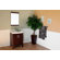Bellaterra Home Bergman Mirror in Dark Walnut