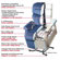 Golden Technologies PR-643 Traditional Series Pioneer Lift Chair with Head Pillow