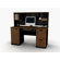 Bestar Hampton 60" W Credenza and Hutch