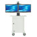 Avteq Medical Video Conferencing Stand for Dual 32" Monitors