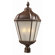 Z-Lite Waverly Outdoor Post Light with Aluminum Frame and Glass Shade