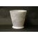 Nature Home Decor Waste Basket in White Marble