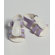Adora Dolls 20" Doll Shoe Sandal Two Tone in Purple / White