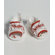 Adora Dolls 20" Doll Shoe Sandal Ruffle in Red / white