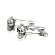 Cuff-Daddy Skull and Crossbone Cufflinks