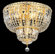 Elegant Lighting Tranquil 10 Light Flush Mount