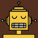 ModTots Robots Jackhammer Print