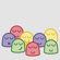 ModTots Sweets and Confections with Gum Drops Print