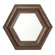 Newport Upholstery Exotique Reptile Etched Mirror
