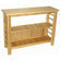 Bamboo54 Fancy Console Table with Shelf