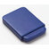 Clava Leather Bridle Business Card Slide Case in Blue